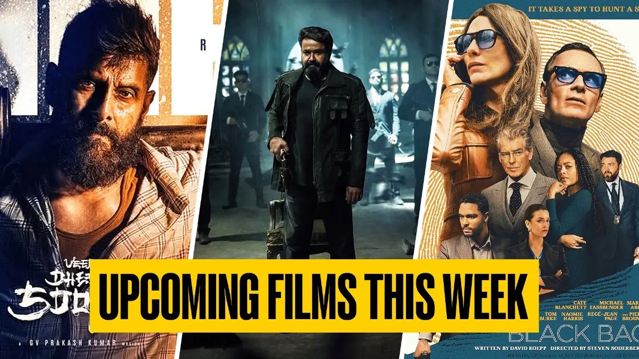 Movies Releasing In Theatres This Week: Veera Dheera Sooran, L2 Empuraan, Robinhood, Black Bag And More To Watch Upcoming Films In Theatres This Week.