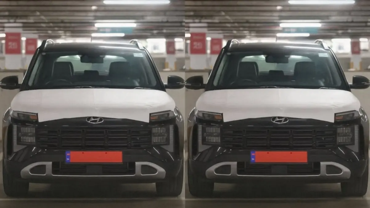 Upcoming Hyundai Venue Facelift Spotted