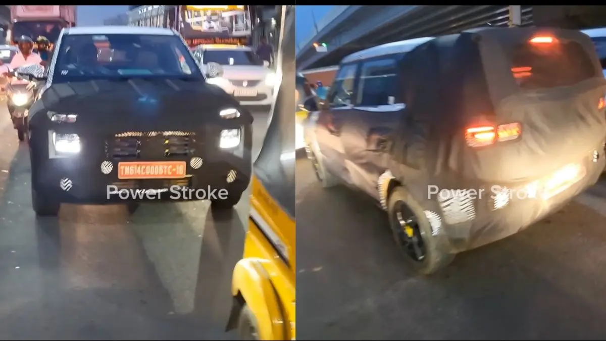 Upcoming Hyundai Venue Facelift Spotted Testing