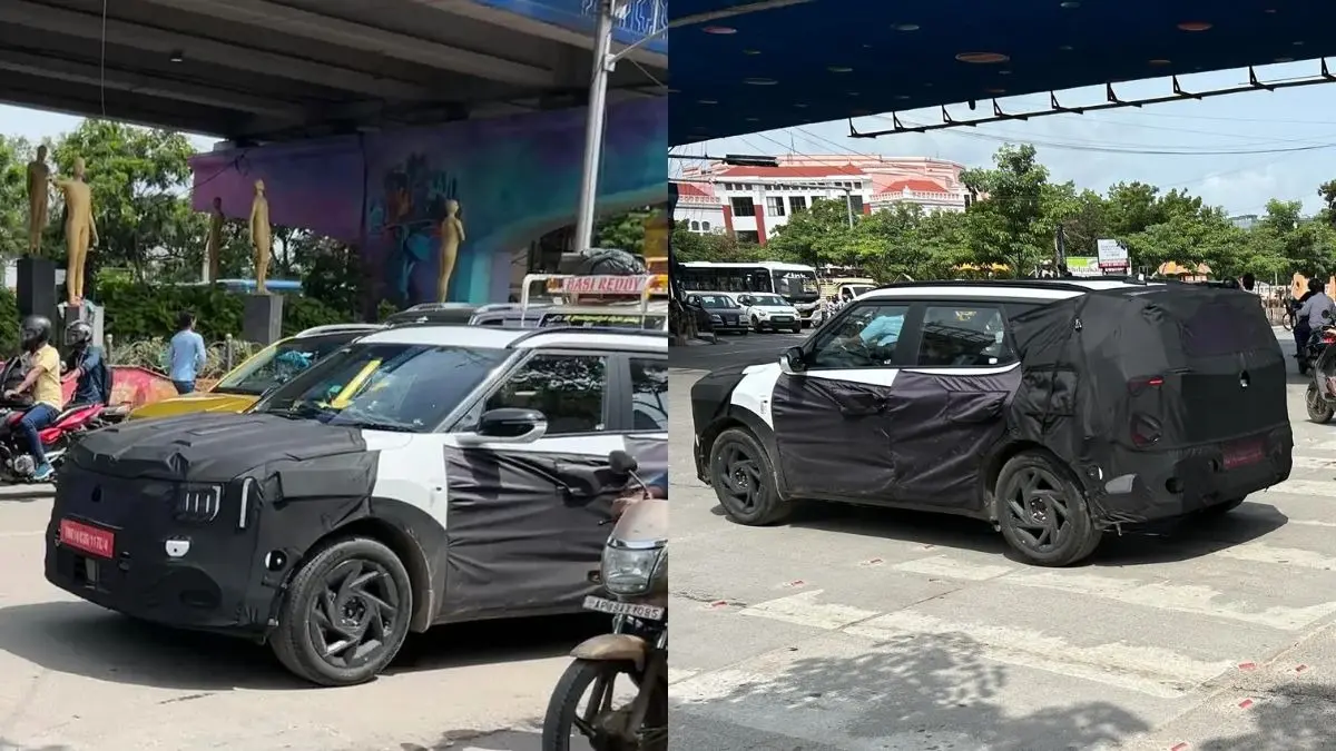 Upcoming Kia Seltos Facelift Spied ahead of launch.