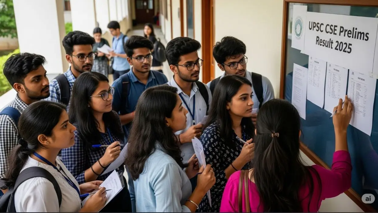 UPSC CSE Prelims Result 2025
