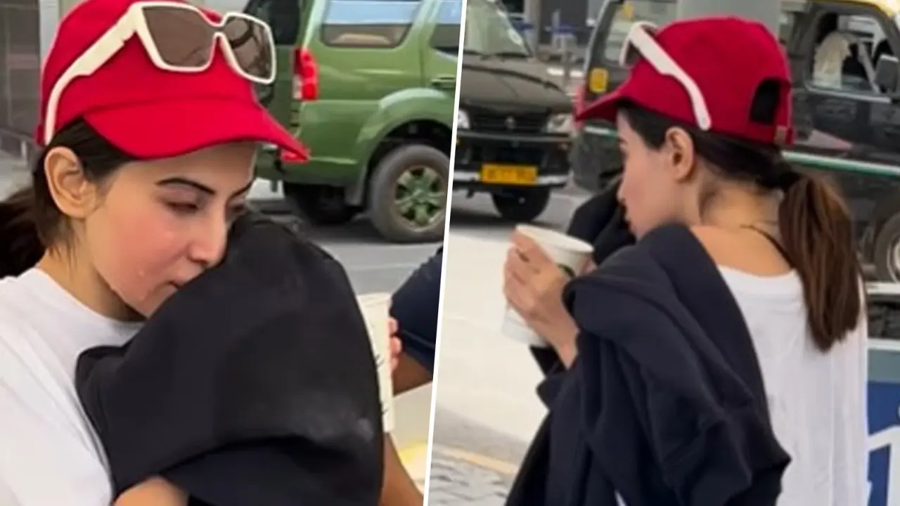Urfi Javed Appears In Modest Clothing, Hides Faces From Paparazzi In 'Worrying' Video | Watch Urfi Javed snapped at Mumbai airport