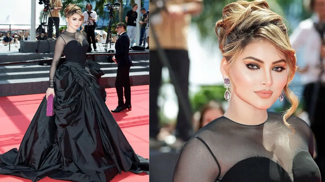 Urvashi Rautela Faces Wardrobe Malfunction on Cannes 2025