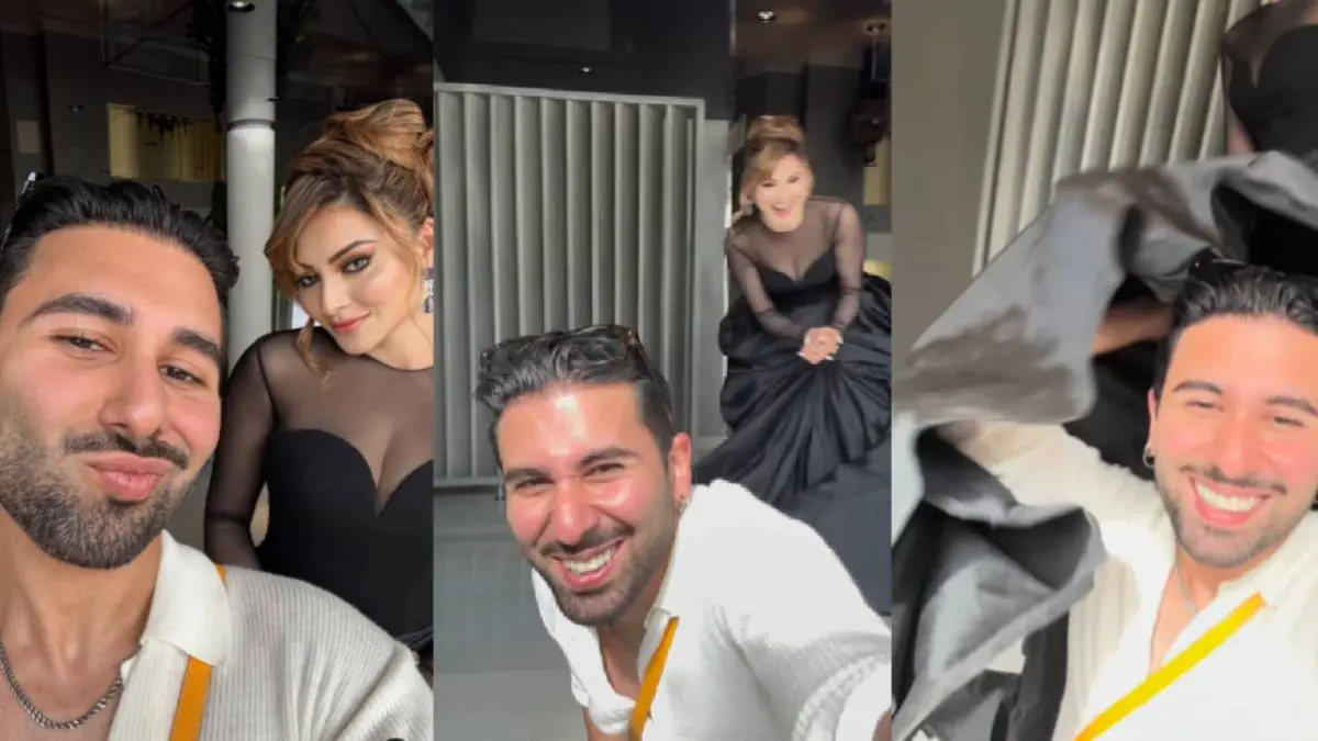 Urvashi Rautela-Orry Funny Video