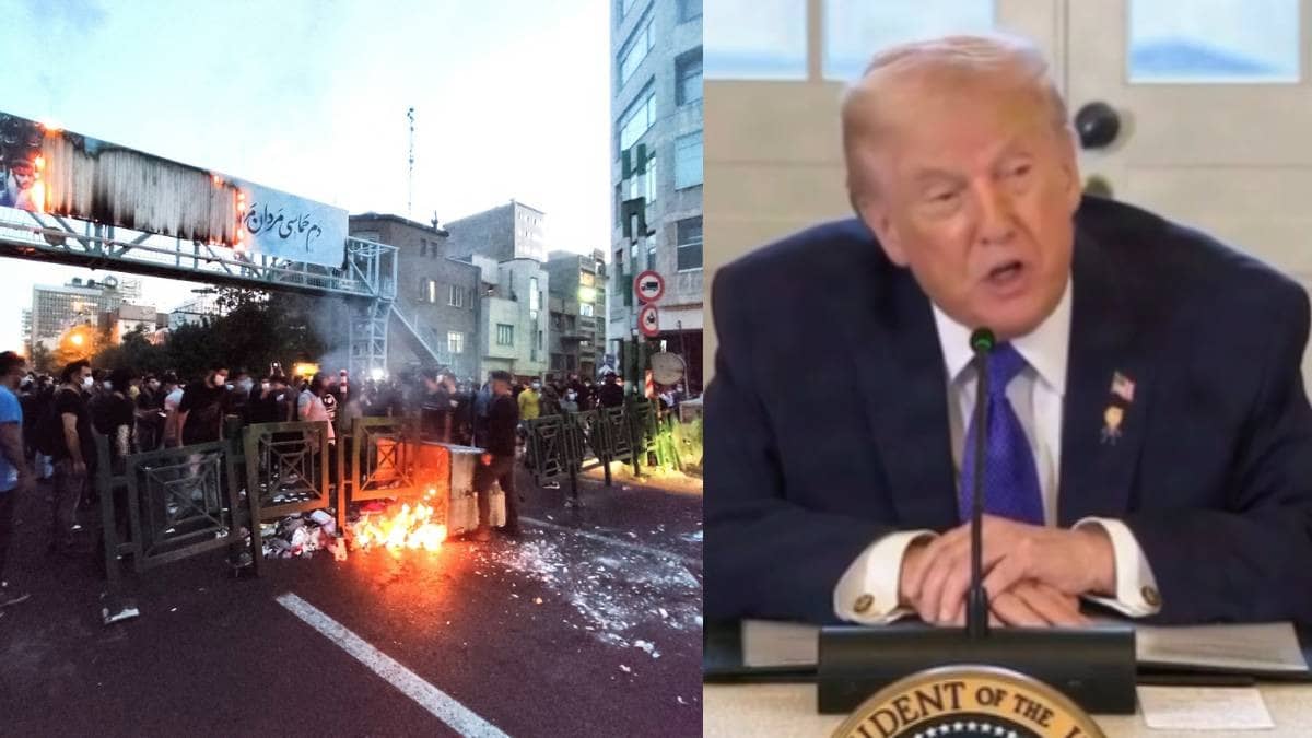 'USA Ready To Help': Trump Briefed On Probable Military Strikes In Iran As Protests Reach 2-Week Mark