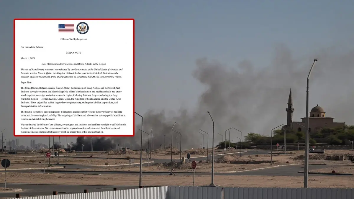 The End of Neutrality: 6 Gulf States Unite with West Against Tehran, Issues Joint Statement US, 6 Arab Nations Issue Joint Statement Against Iran