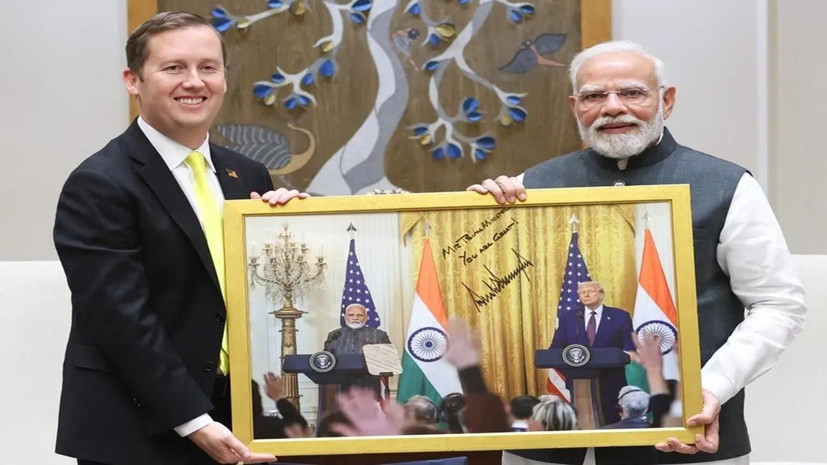 US Ambassador-Designate Sergio Gor Meets PM Modi In New Delhi, Affirms Strengthening India-US Ties