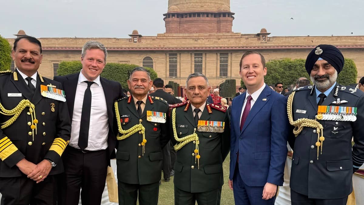 US Ambassador Sergio Gor Joins Republic Day At Home At Rashtrapati Bhavan, Meets Top Indian Defence Chiefs