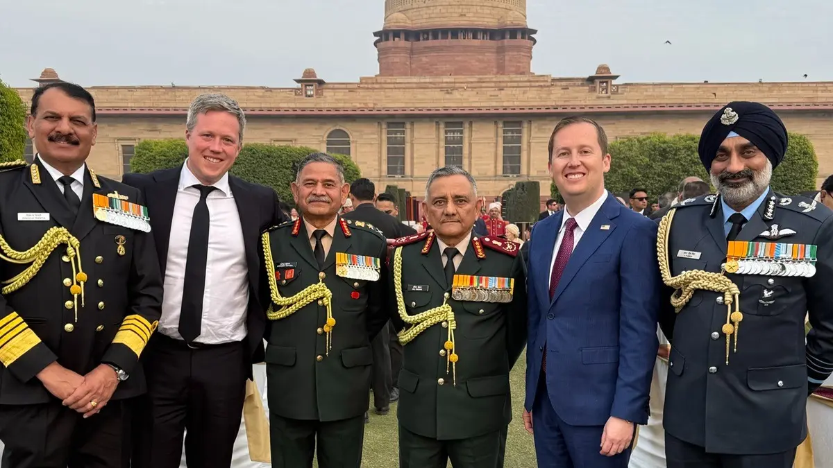US Ambassador Sergio Gor Joins Republic Day At Home At Rashtrapati Bhavan, Meets Top Indian Defence Chiefs