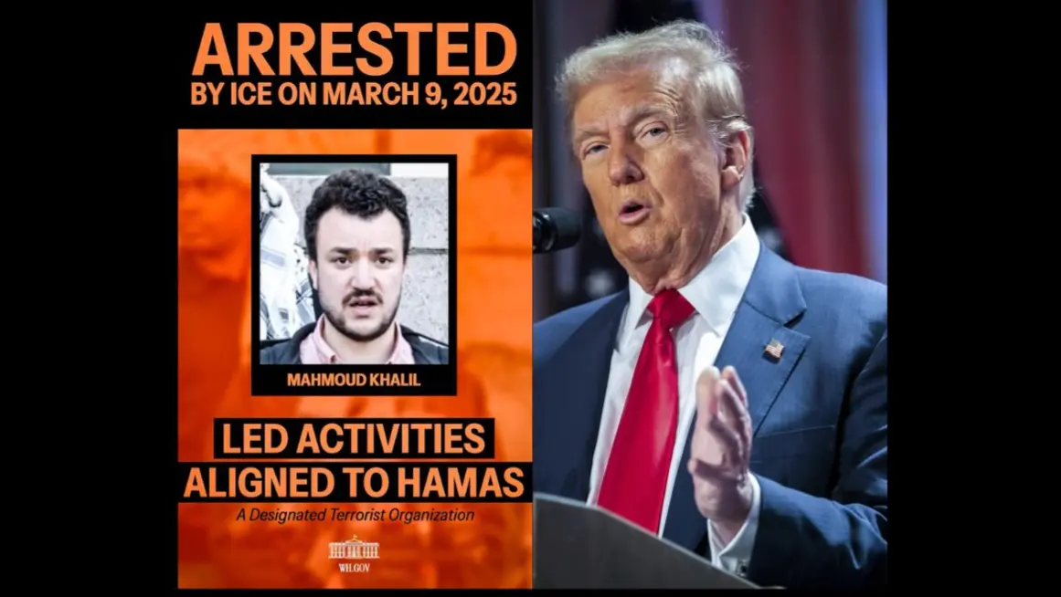 US Arrests Mahmoud Khalil, Trump Warns Pro-Hamas Students