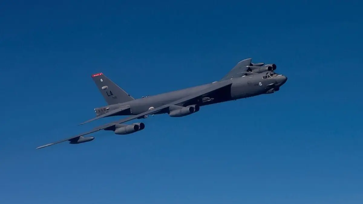 US Bomber aircraft deployed in the Middle East