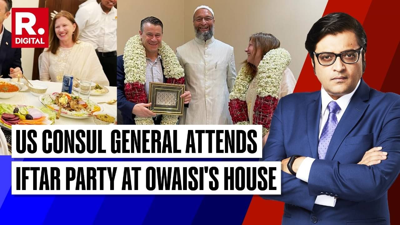 US Consul General's Visit To Owaisi's House