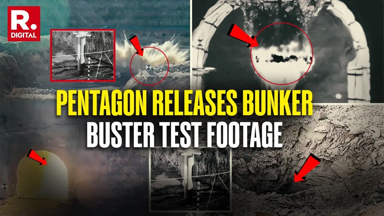 US Drops Bunker-Buster Video After Iran Strike Claims