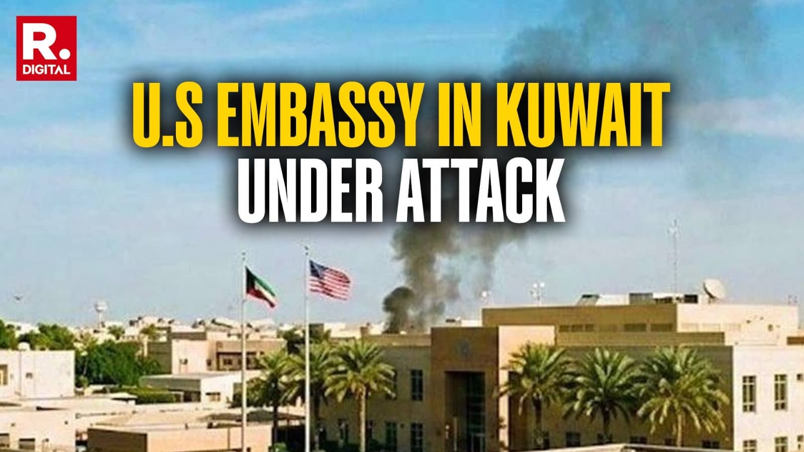 U.S. Embassy In Kuwait Shuts Operations After Targeted Strikes On Iran