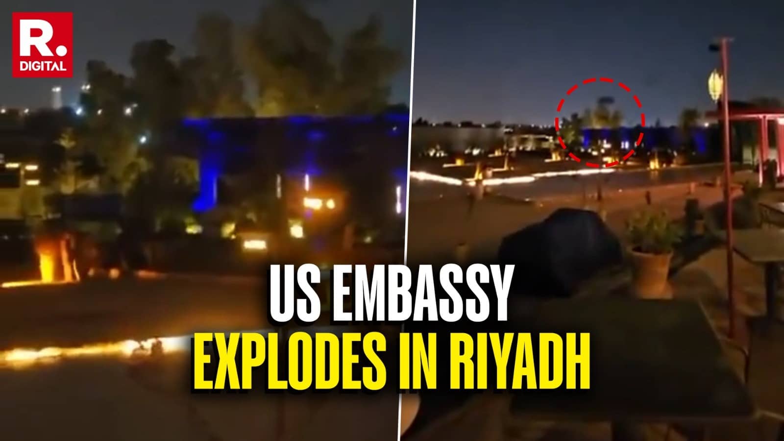 US Embassy In Riyadh Hit By 2 Iranian Drones, Saudi Govt Says 'Limited Fire'