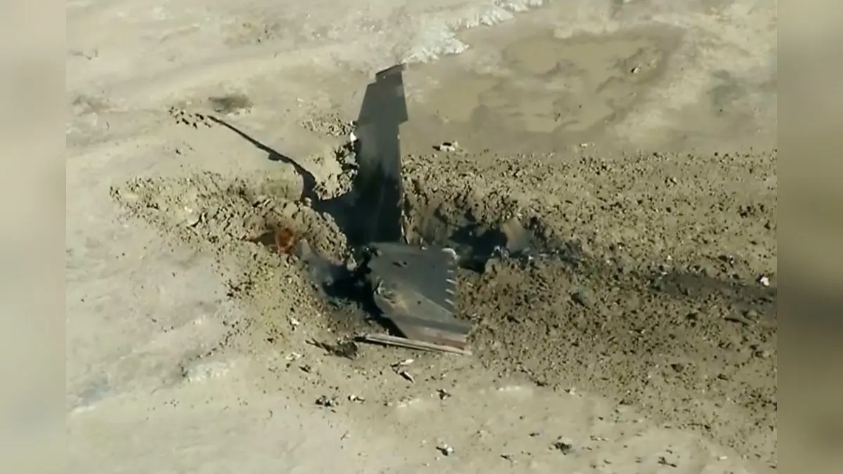 US F-16 Fighter Jet Crashes In California Desert, Pilot Ejects Seconds Before Fireball Erupts