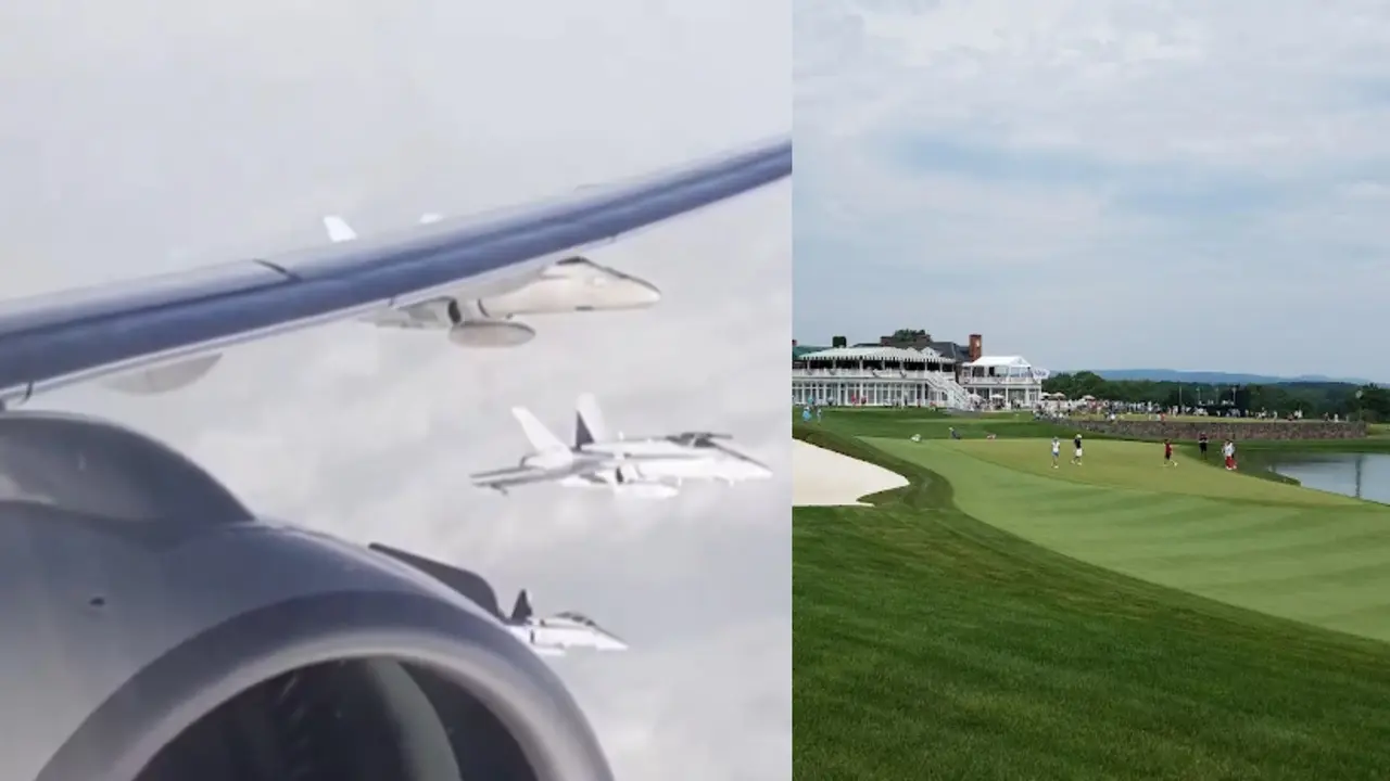 US Fighter Jets Intercept Civil Aircraft Over President Trump's Bedminster Golf Club