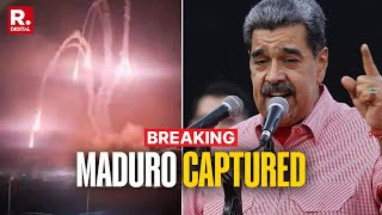 US Forces Capture Nicolás Maduro and Wife After Massive Strikes