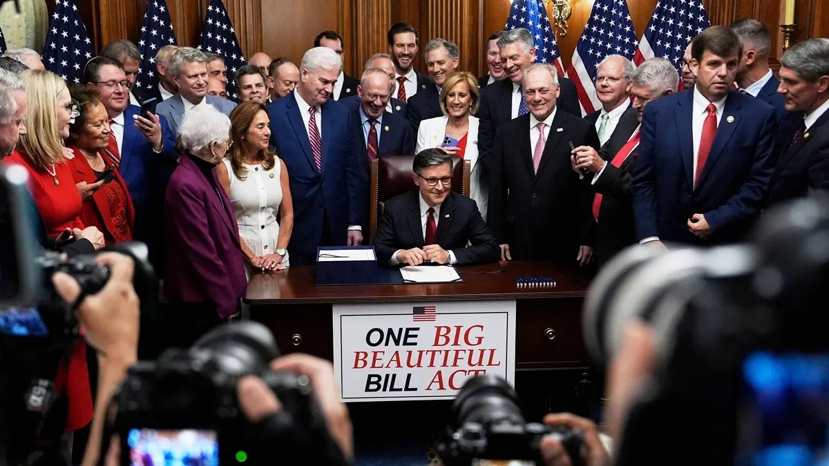 US House Passes Donald Trump's 'One Big, Beautiful Bill' Despite Democratic Opposition, Heads To President’s Desk US House Passes Donald Trump's 'One Big, Beautiful Bill' Despite Democratic Opposition, Heads To President’s Desk