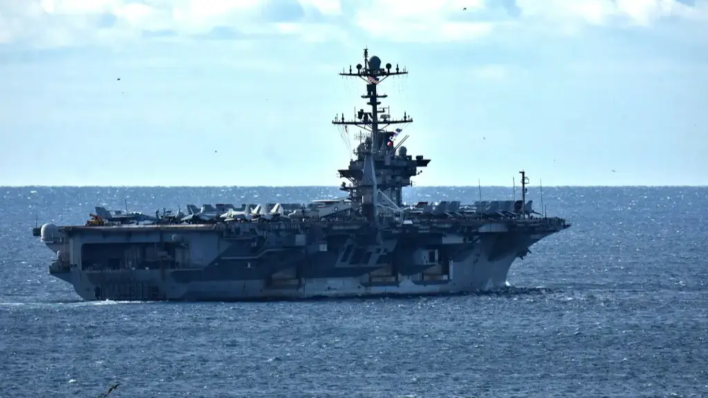 US Navy Aircraft Carrier USS Harry S Truman Collides With Merchant Vessel In Mediterranean Sea US Navy Aircraft Carrier USS Harry S Truman Collides With Merchant Vessel In Mediterranean Sea