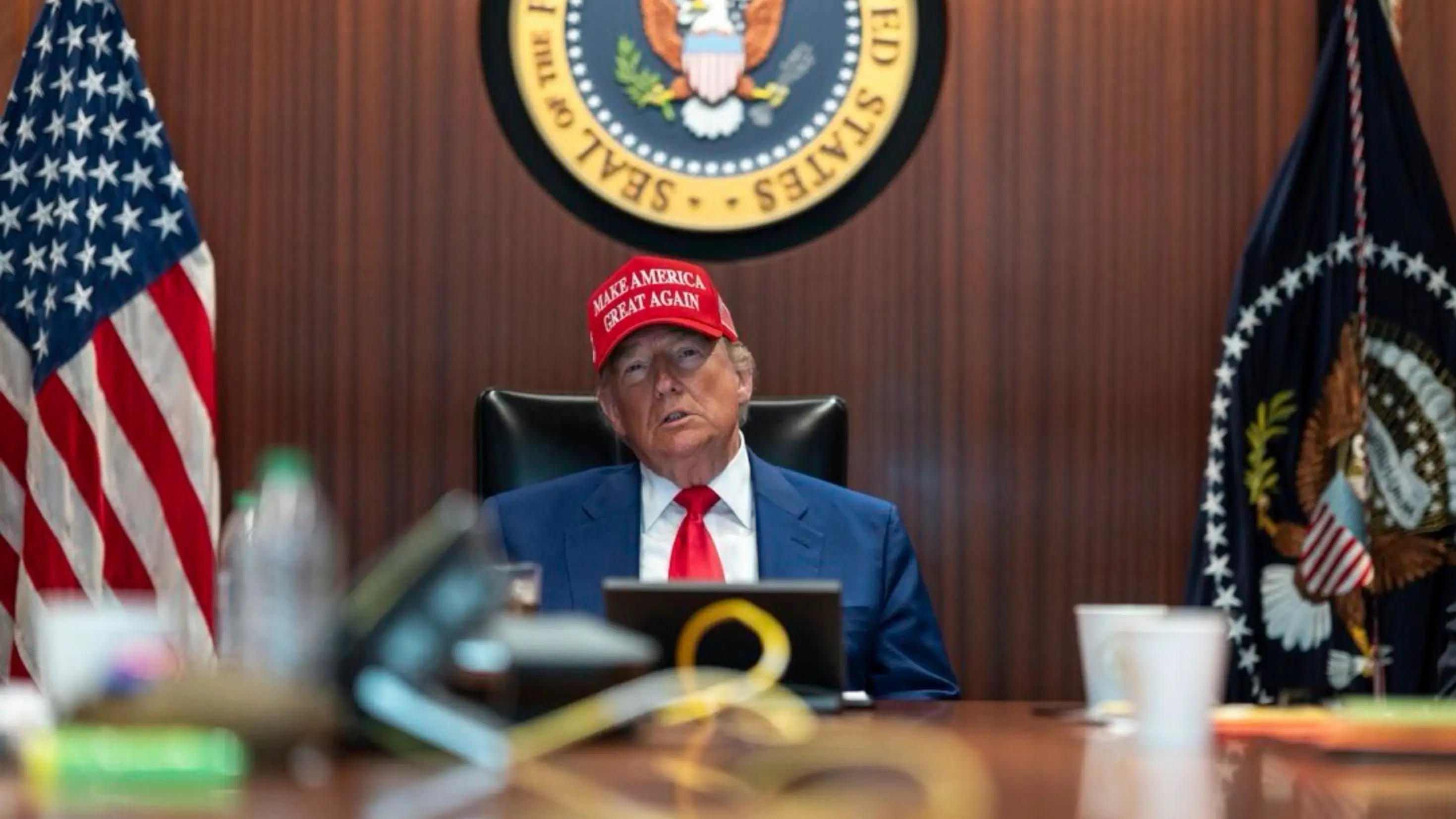 US President Donald Trump