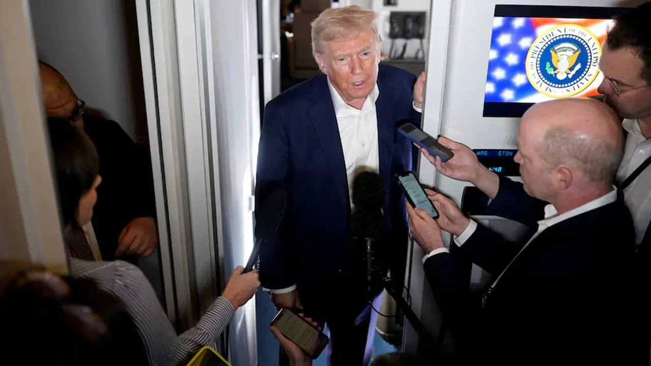 US President Donald Trump