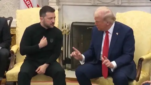 US President Donald Trump Ukraine President Volodymyr Zelenskyy