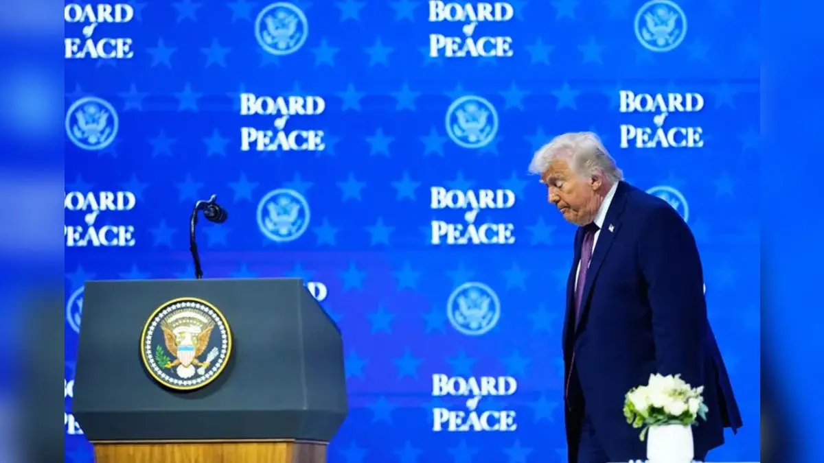 US President Trump Gathers Members Of Board Of Peace For 1st Meeting, With Some US Allies Wary Of New Body US President Trump Gathers Members Of Board Of Peace For 1st Meeting, With Some US Allies Wary Of New Body