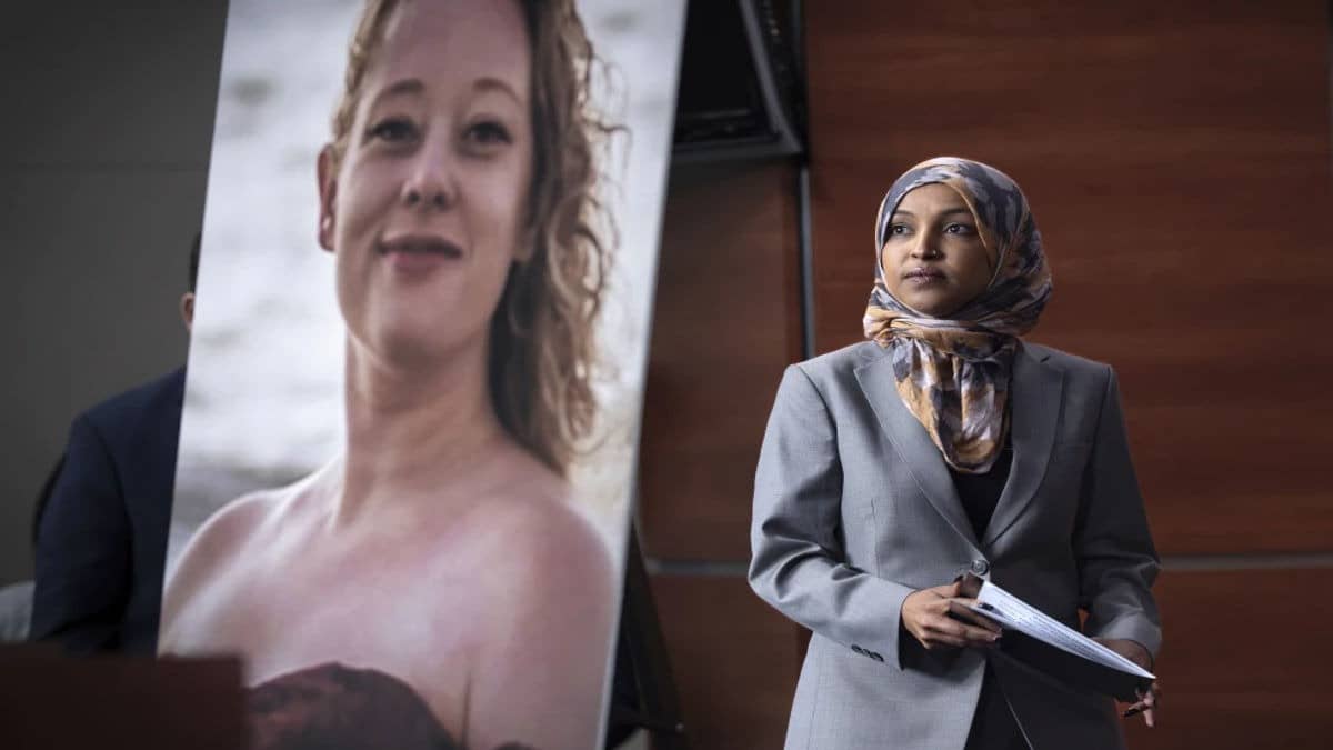US Representative Ilhan Omar Attacked As Man Sprays Unknown Substance At Minneapolis Town Hall Meeting