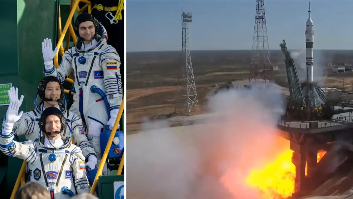 US-Russian Crew Launched to ISS for 8 Months