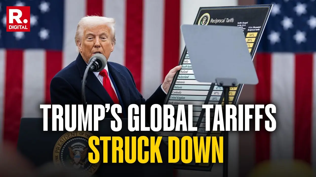 US Supreme Court Deals Blow To Trump's Tariffs, Strikes Down Economic Agenda US Supreme Court Deals Blow To Trump's Tariffs, Strikes Down Economic Agenda