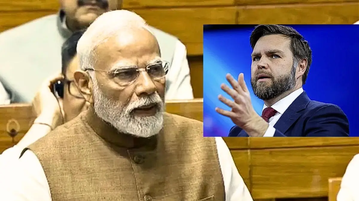us vice president JD Vance call pm modi