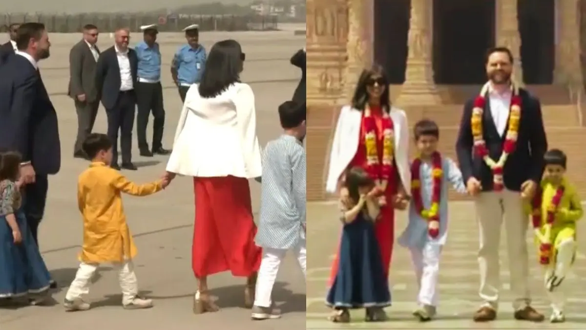 US Vice President JD Vance in India