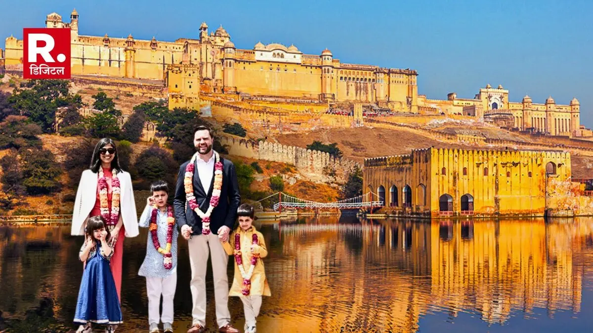 US Vice President JD Vance will visit Amber Fort a witness glorious history of Rajputs