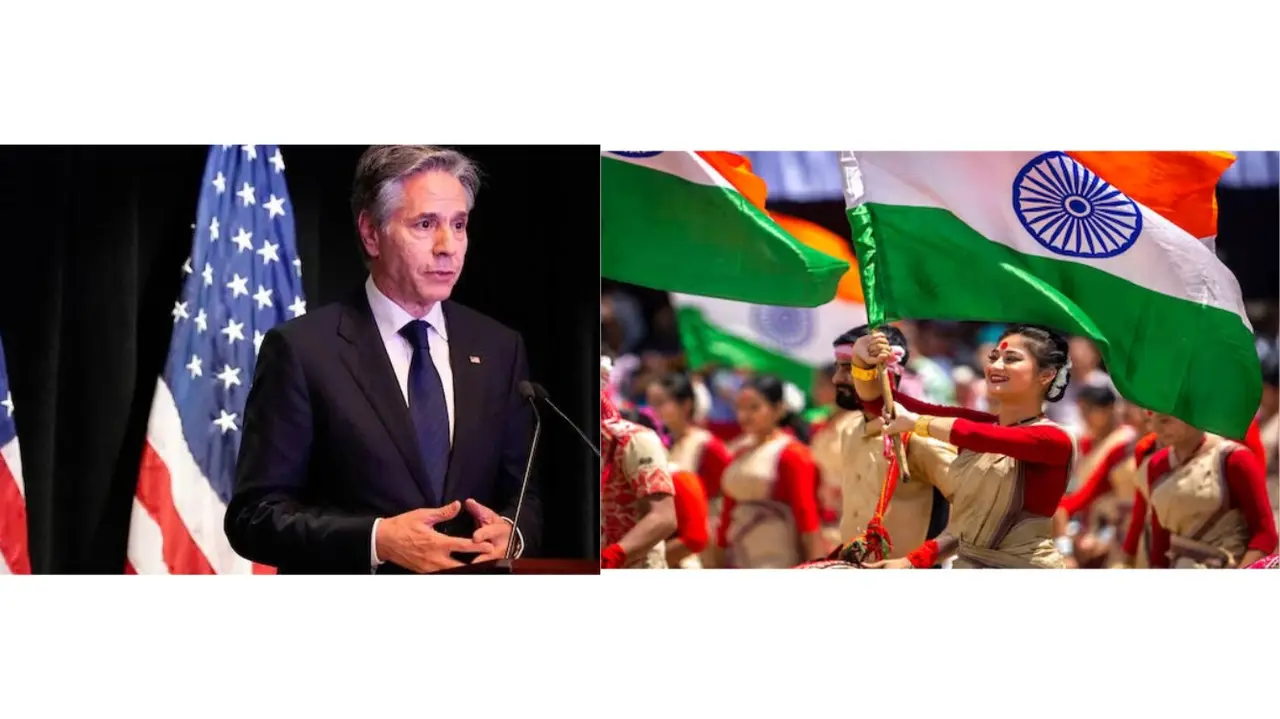 usa blinken on I day