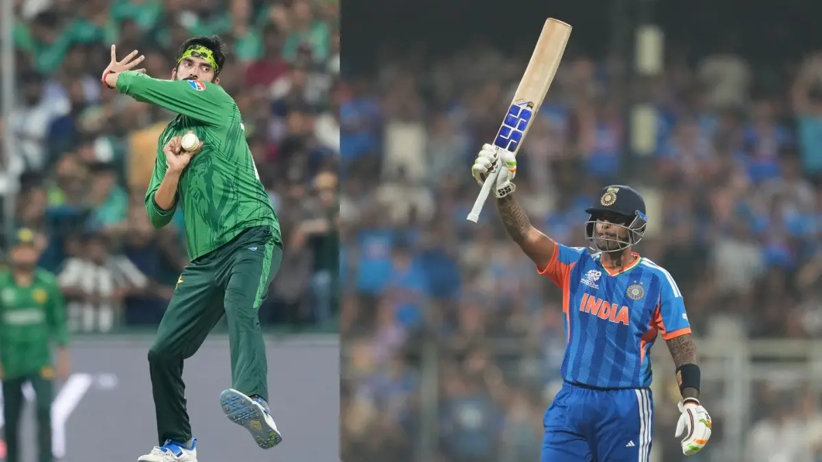 Suryakumar Yadav Opens Up On Tackling Spinner Usman Tariq During Pakistan Clash: 'We Can't Just Surrender' Usman Tariq and Suryakumar Yadav