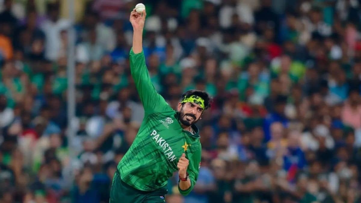 Usman Tariq has a unique bowling action