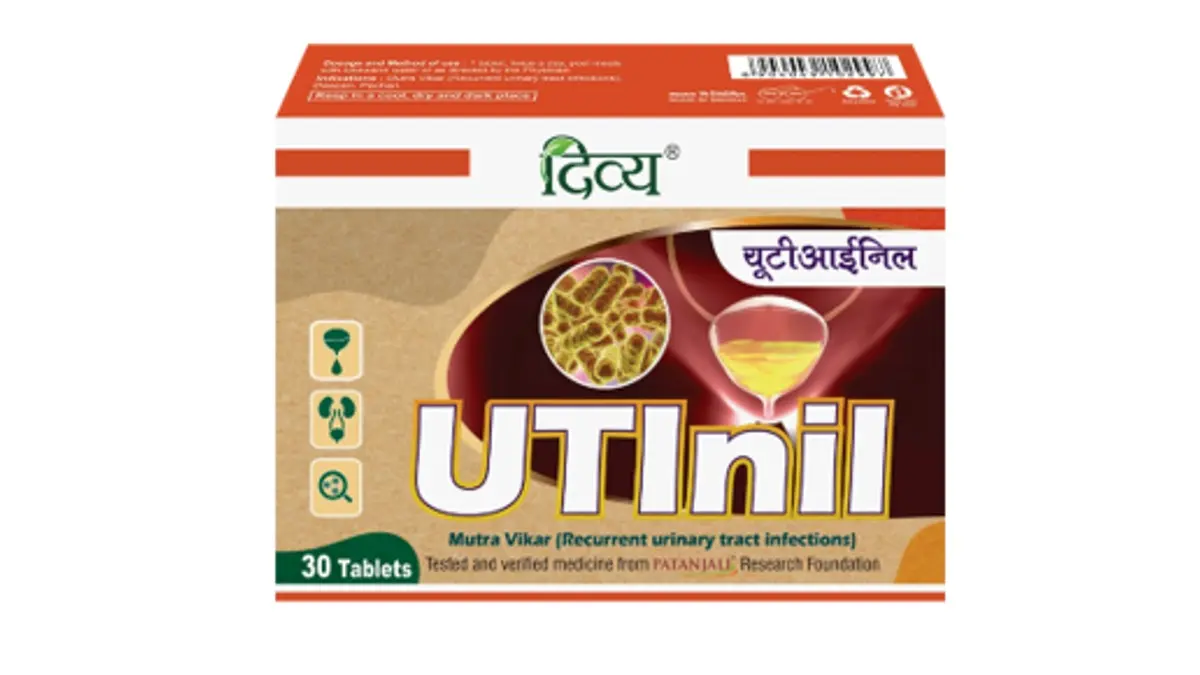 UTInil Tablet By Patanjali – Ayurvedic Support For Urinary Tract Wellness