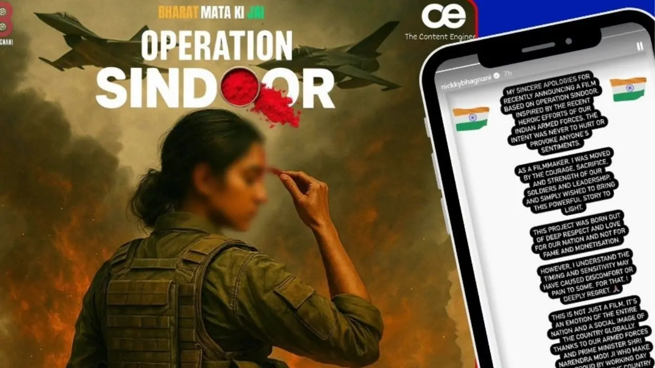 Uttam Maheshwari Issues Apology For Announcing Film On Operation Sindoor