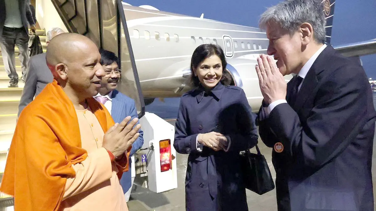 Uttar Pradesh Chief Minister Yogi Adityanath Arrives in Japan on a Two-Day Visit Aimed At Boosting Investments Uttar Pradesh Chief Minister Yogi Adityanath Arrives in Japan on a Two-Day Visit Aimed At Boosting Investments