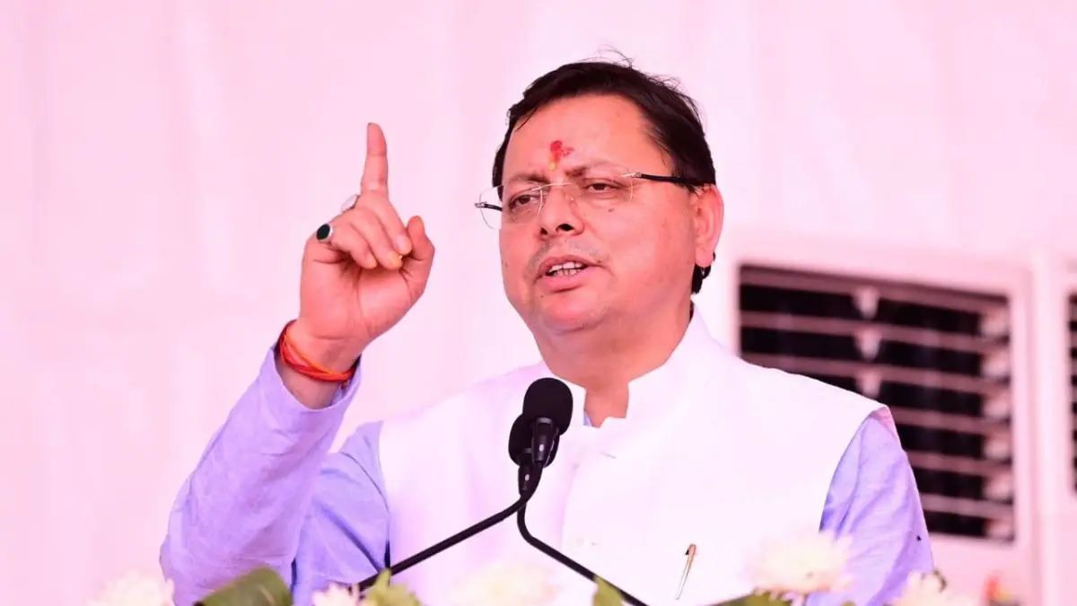 Uttarakhand Chief Minister Pushkar Singh Dhami