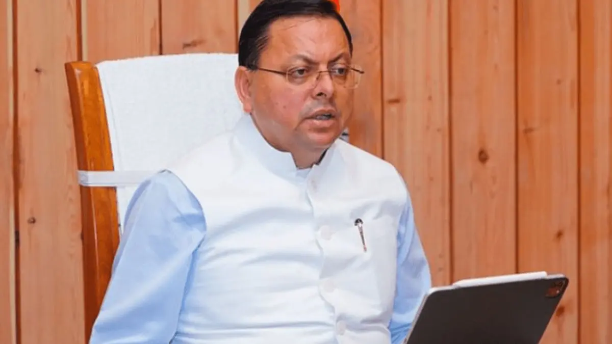 Uttarakhand CM Meets Security Officials At Vidhan Sabha Prior To Monsoon Session Uttarakhand CM Meets Security Officials At Vidhan Sabha In Prior of Monsoon Session