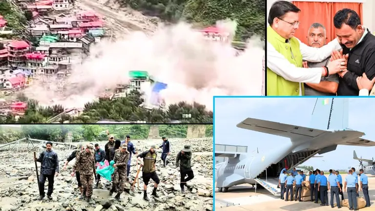 Uttarkashi: तस्वीरों में तबाही का मंजर, उत्तरकाशी के धराली में बादल फटने से अबतक 5 मौतें, उजड़े गांव के गांव... रेस्क्यू बड़ा चैलेंज Uttarkashi Cloudburst