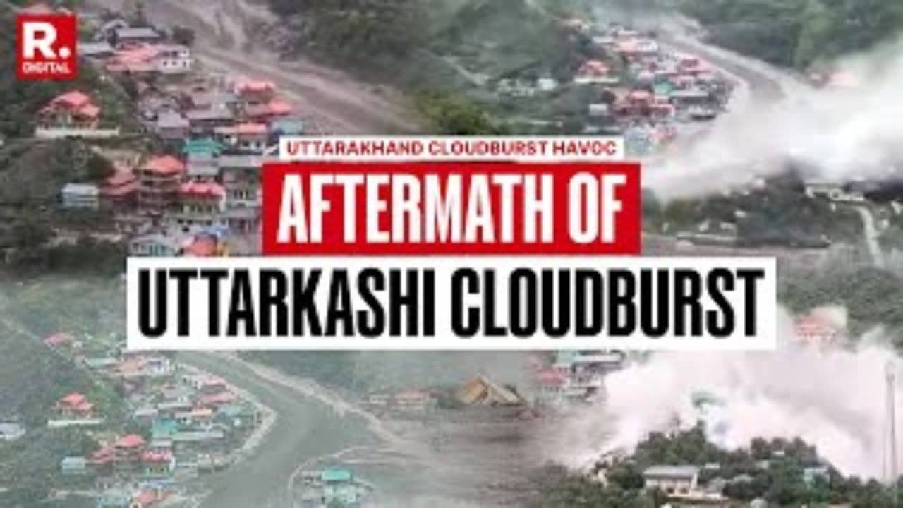 Uttarkashi Cloudburst Video 