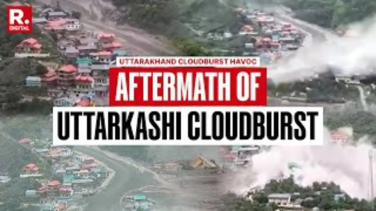 Uttarkashi Cloudburst Video