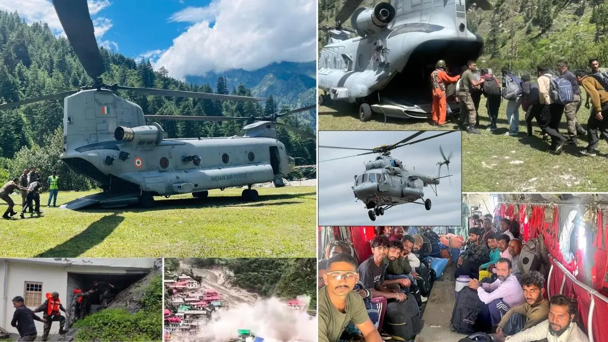 Uttarkashi Rescue: अबतक 500 से ज्यादा लोगों को सुरक्षित निकाला, चिनुक और Mi-17V5 हेलिकॉप्टर से रेस्क्यू जारी, 3 दिन बाद कैसे हैं हालात? Uttarkashi Situation