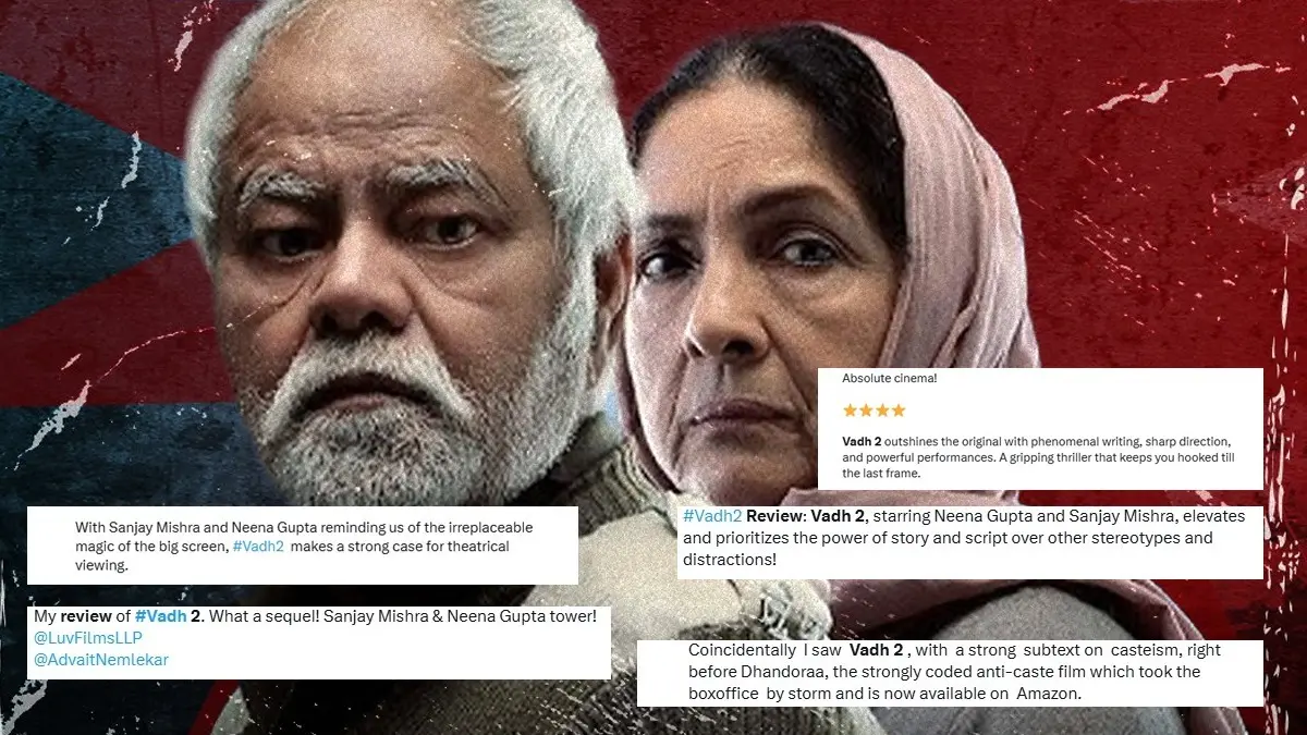 Vadh 2 stars Neena Gupta and Sanjay Mishra