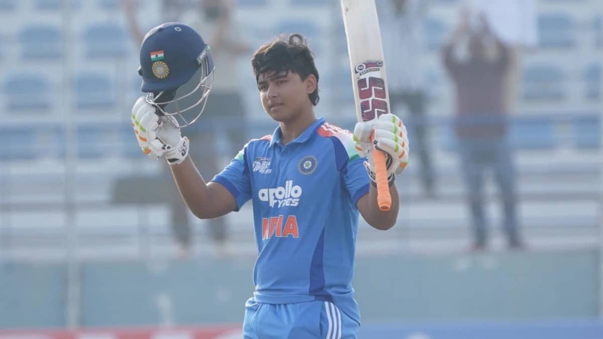 Vaibhav Suryavanshi during U19 Asia Cup 2025