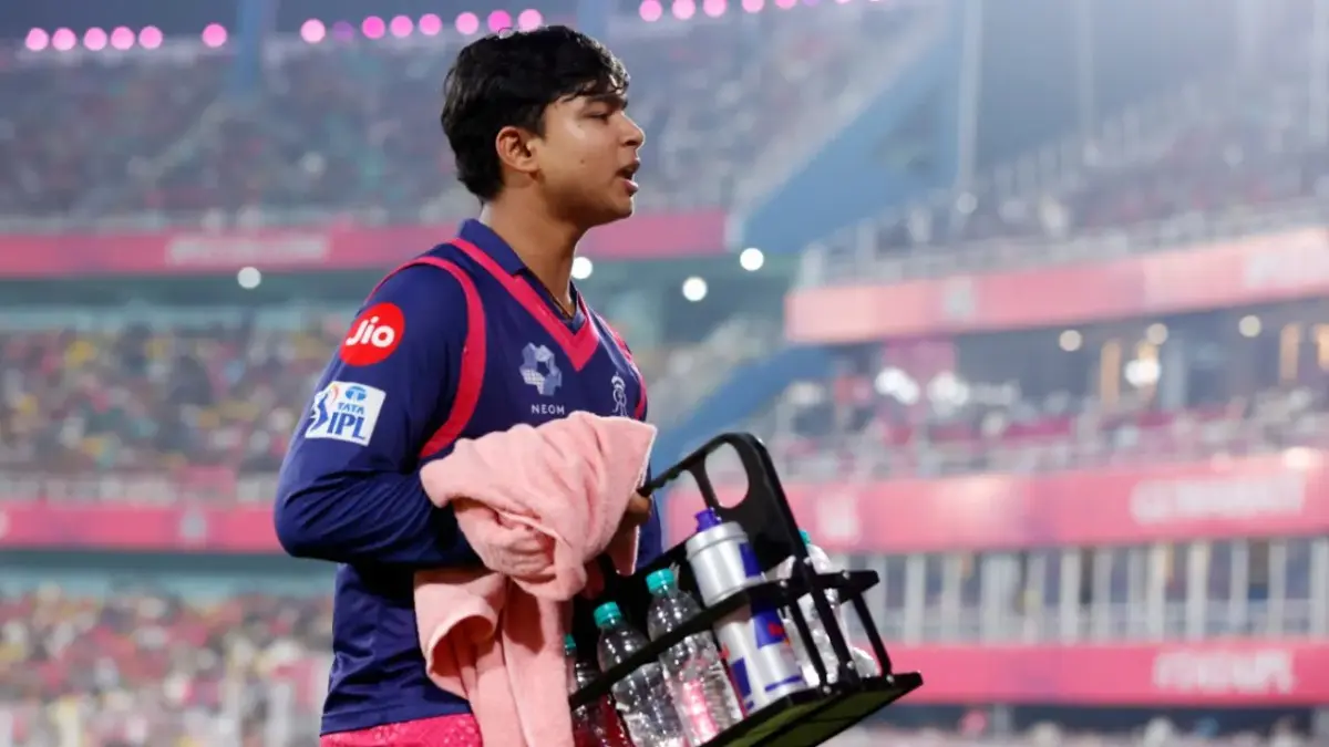 Vaibhav Suryavanshi makes his IPL debut