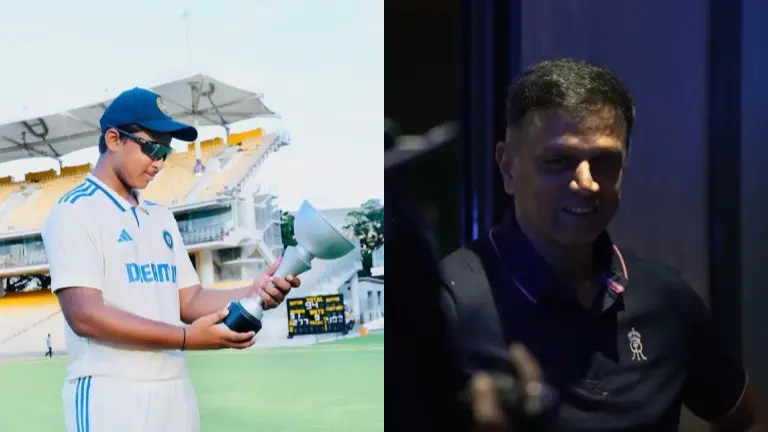 Vaibhav Suryavanshi, Rahul Dravid